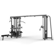 Силовая станция 5-сторонняя Realleader FM-1006 (матовая черная рам, черная обивка)