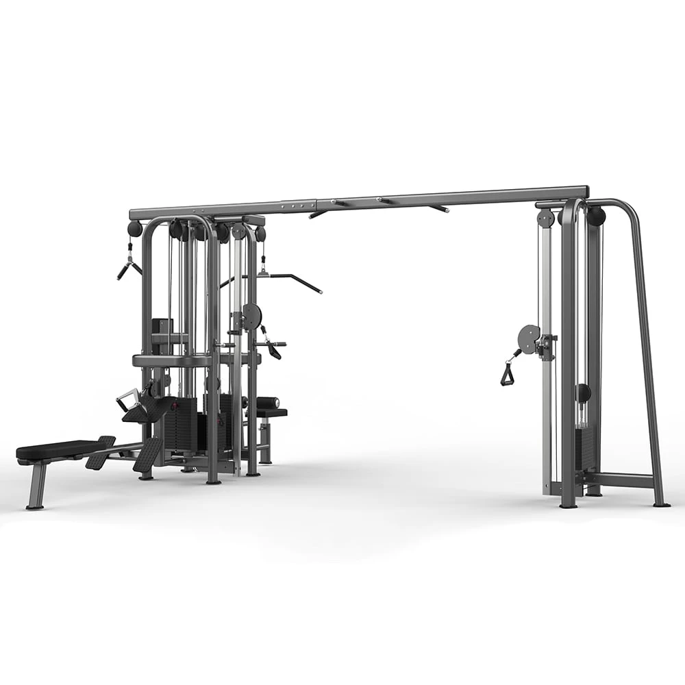 Силовая станция 5-сторонняя Realleader FM-1006 (матовая черная рам, черная обивка)