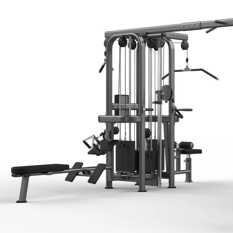 Силовая станция 8-сторонняя Realleader FM-1007 (черная рама, бордовая обивка) thumbnail