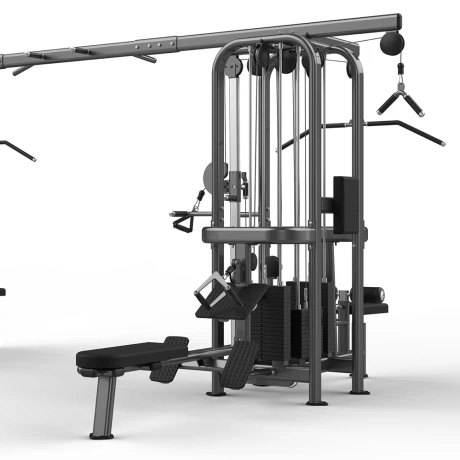 Силовая станция 8-сторонняя Realleader FM-1007 (черная рама, бордовая обивка) thumbnail