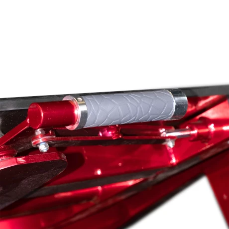 Тренажер для приседаний на свободных весах Realleader LD-2003 (двусторонний) (HSPro-2003) (красная рама, черная обивка) thumbnail