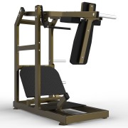 Маятниковый присед на свободных весах Realleader LD-2006 (HSPro-2006) (серая рама, черная обивка)