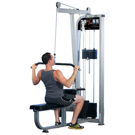 Тяга верхнего/нижнего блоков Realleader PF-1004 (черная матовая рама, черная обивка) thumbnail