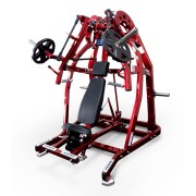 Грудной жим сидя на свободных весах Realleader LD-1001 (HSPro-1001) (красная рама, черная обивка)