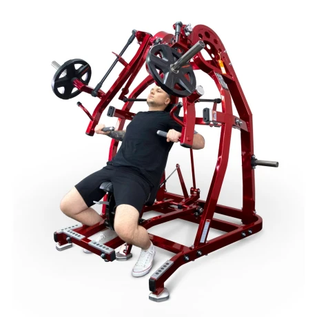 Грудной жим сидя на свободных весах Realleader LD-1001 (HSPro-1001) (красная рама, черная обивка) thumbnail