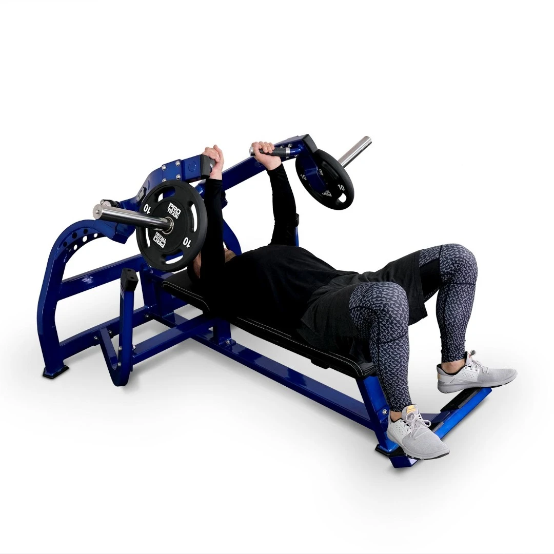 Жим лежа от груди на свободных весах Realleader LD-1002 (HSPro-1002) (красная рама)