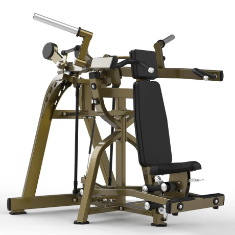 Плечевой жим на свободных весах Realleader LD-1003 (HSPro-1003) (красная рама, черная обивка)