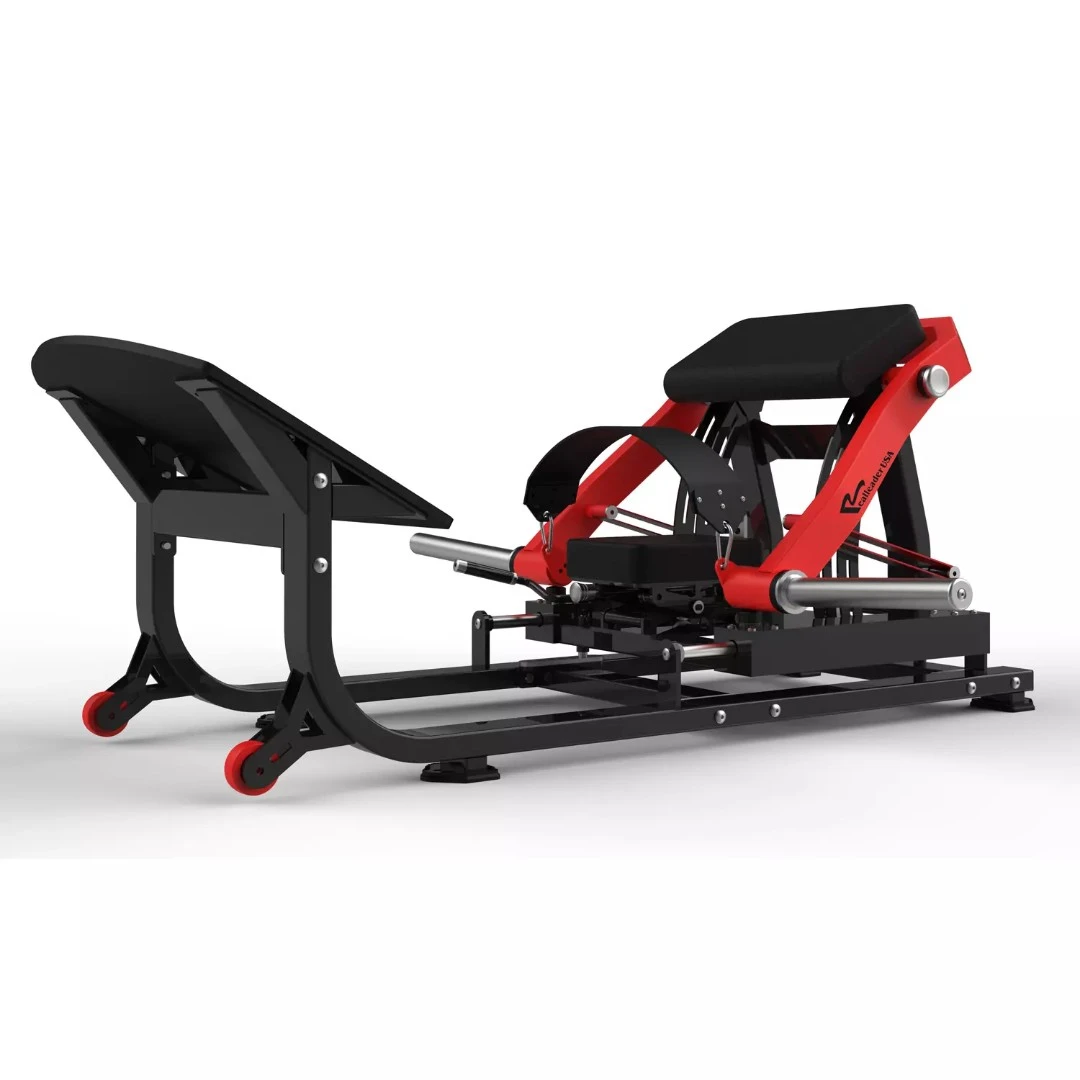 Ягодичный мостик на свободных весах Realleader LD-2005 (HSPro-2005) (красная рама, черная обивка)