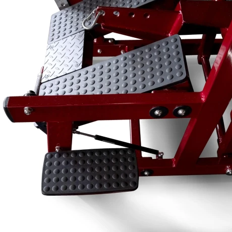 Приседания с поясом (колодец) на свободных весах Realleader LD-2004 (HSPro-2004) (красная рама, черная обивка) thumbnail