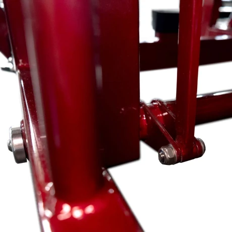 Приседания с поясом (колодец) на свободных весах Realleader LD-2004 (HSPro-2004) (красная рама, черная обивка) thumbnail