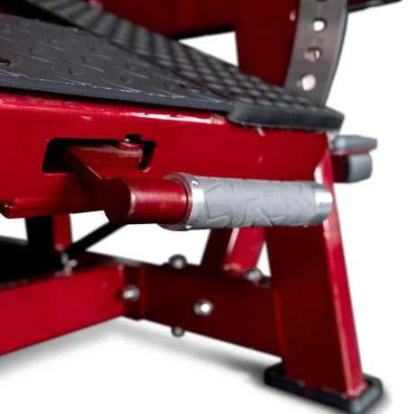 Приседания с поясом (колодец) на свободных весах Realleader LD-2004 (HSPro-2004) (красная рама, черная обивка) thumbnail