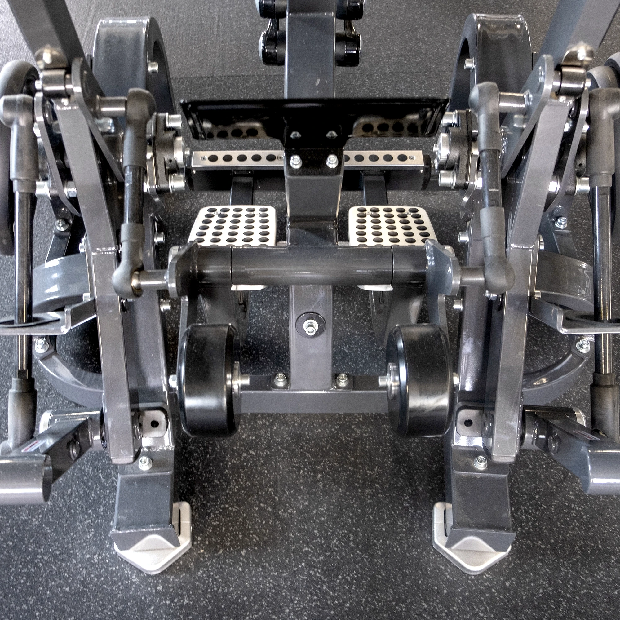 Гребная тяга на свободных весах Realleader LD-1009 (HSPro-1009) (серая рама, черная обивка)