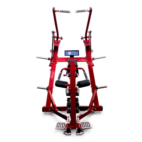 Вертикальная тяга на свободных весах Realleader LD-1012 (HSPro-1012) (красная рама, черная обивка) thumbnail