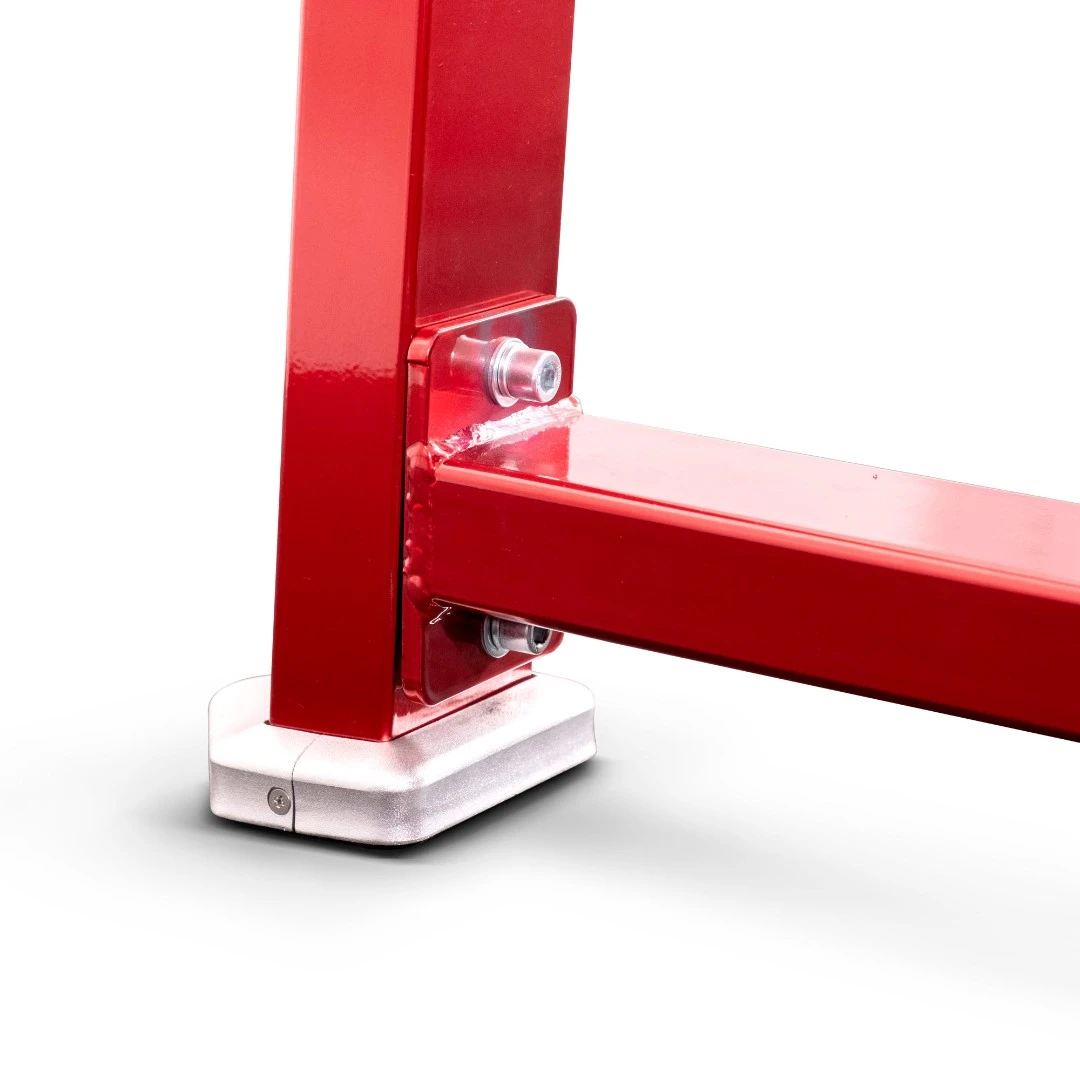 Вертикальная тяга на свободных весах Realleader LD-1012 (HSPro-1012) (красная рама, черная обивка)