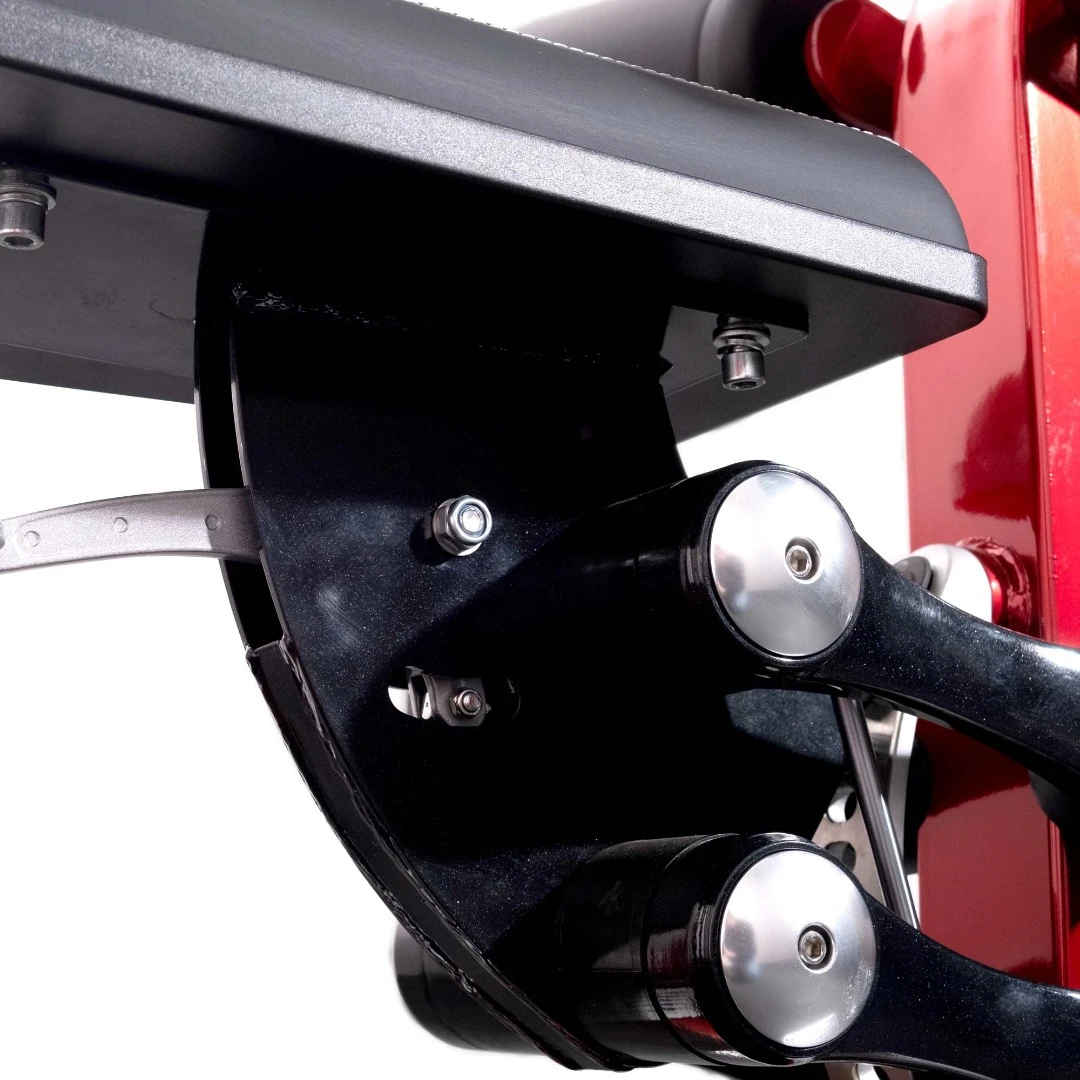 Вертикальная тяга на свободных весах Realleader LD-1012 (HSPro-1012) (красная рама, черная обивка)