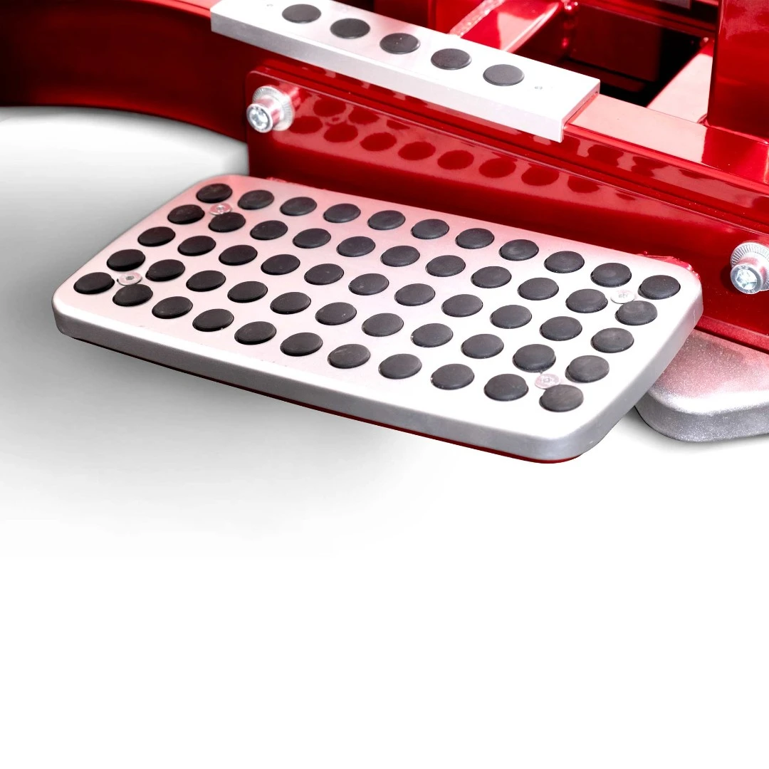 Вертикальная тяга на свободных весах Realleader LD-1012 (HSPro-1012) (красная рама, черная обивка)