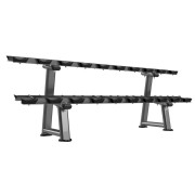 Стойка для гантелей Realleader FW-1015 (черная матовая рама)