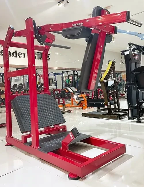 Маятниковый присед на свободных весах Realleader LD-2006 (HSPro-2006) (красная рама, черная обивка)