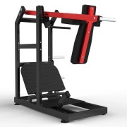 Маятниковый присед на свободных весах Realleader LD-2006 (HSPro-2006) (черно-красная рама, черная обивка)