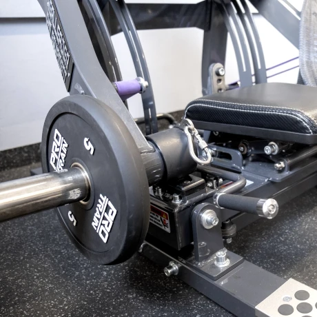 Ягодичный мостик на свободных весах Realleader LD-2005 (HSPro-2005) (черно-красная рама, черная обивка) thumbnail