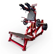 Тренажер для приседаний на свободных весах Realleader LD-2003 (двусторонний) (HSPro-2003) (серая рама, черная обивка)