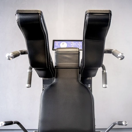 Тренажер для приседаний на свободных весах Realleader LD-2003 (двусторонний) (HSPro-2003) (серая рама, черная обивка) thumbnail