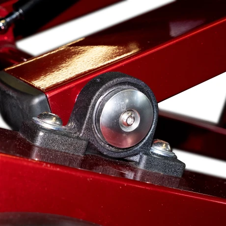 Тренажер для приседаний на свободных весах Realleader LD-2003 (двусторонний) (HSPro-2003) (черно-красная рама, черная обивка) thumbnail