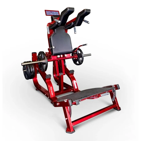 Тренажер для приседаний на свободных весах Realleader LD-2003 (двусторонний) (HSPro-2003) (черно-красная рама, черная обивка) thumbnail