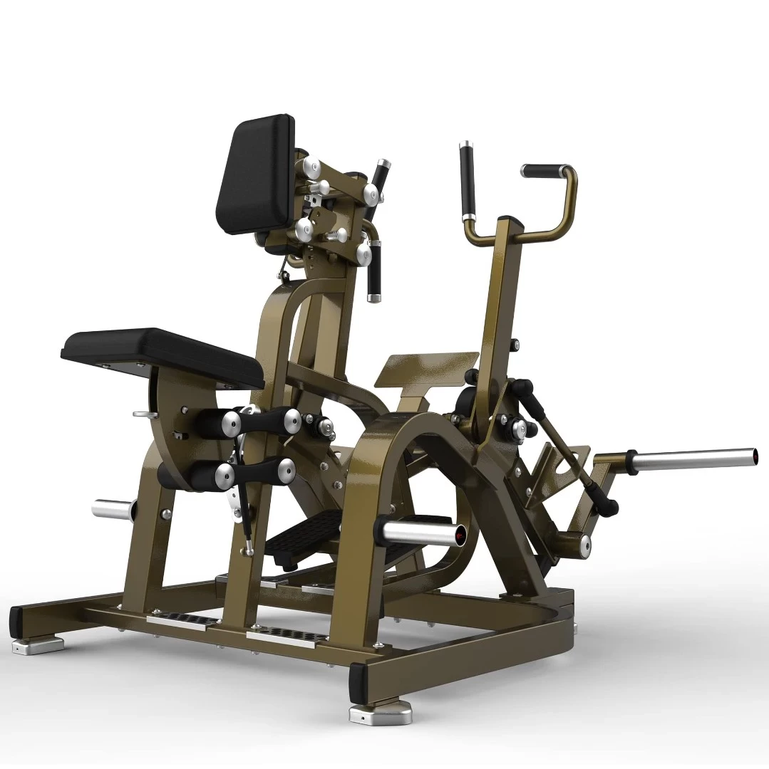 Гребная тяга на свободных весах Realleader LD-1009 (HSPro-1009) (красная рама, черная обивка)