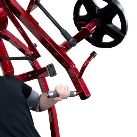 Грудной жим сидя на свободных весах Realleader LD-1001 (HSPro-1001) (черно-красная рама, черная обивка) thumbnail