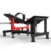 Ягодичный мостик на свободных весах Realleader RS-1049 (HS-1049) (оливковая рама, коричневая обивка)