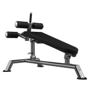 Скамья для пресса Realleader FW-1012 (черная рама, черная обивка)