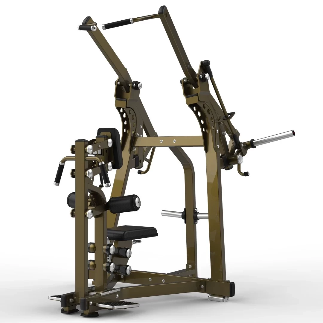 Вертикальная тяга на свободных весах Realleader LD-1012 (HSPro-1012) (синяя рама, черная обивка)