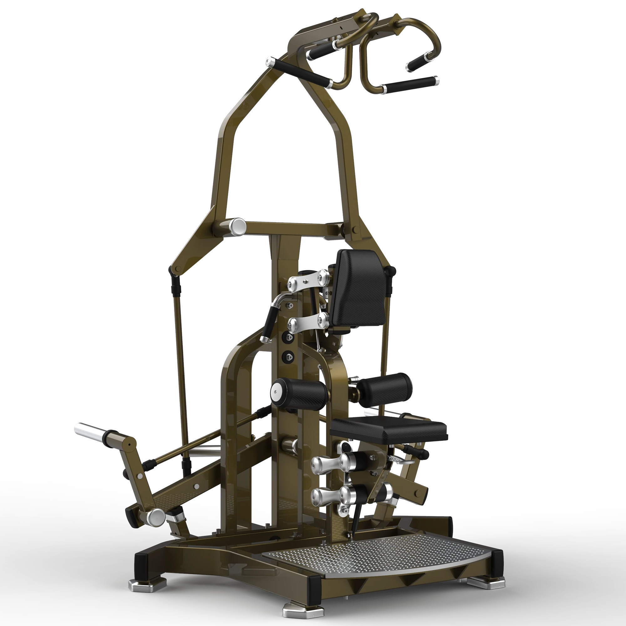 Верхняя тяга мультихватовая на свободных весах Realleader LD-1018 (HSPro-1018)
