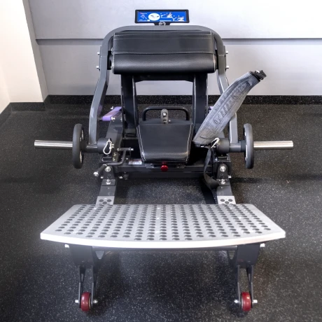 Ягодичный мостик на свободных весах Realleader LD-2005 (HSPro-2005) (синяя рама, черная обивка) thumbnail