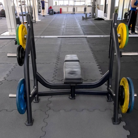 Скамья для жима Realleader FW-1001 (синяя рама, черная обивка) thumbnail