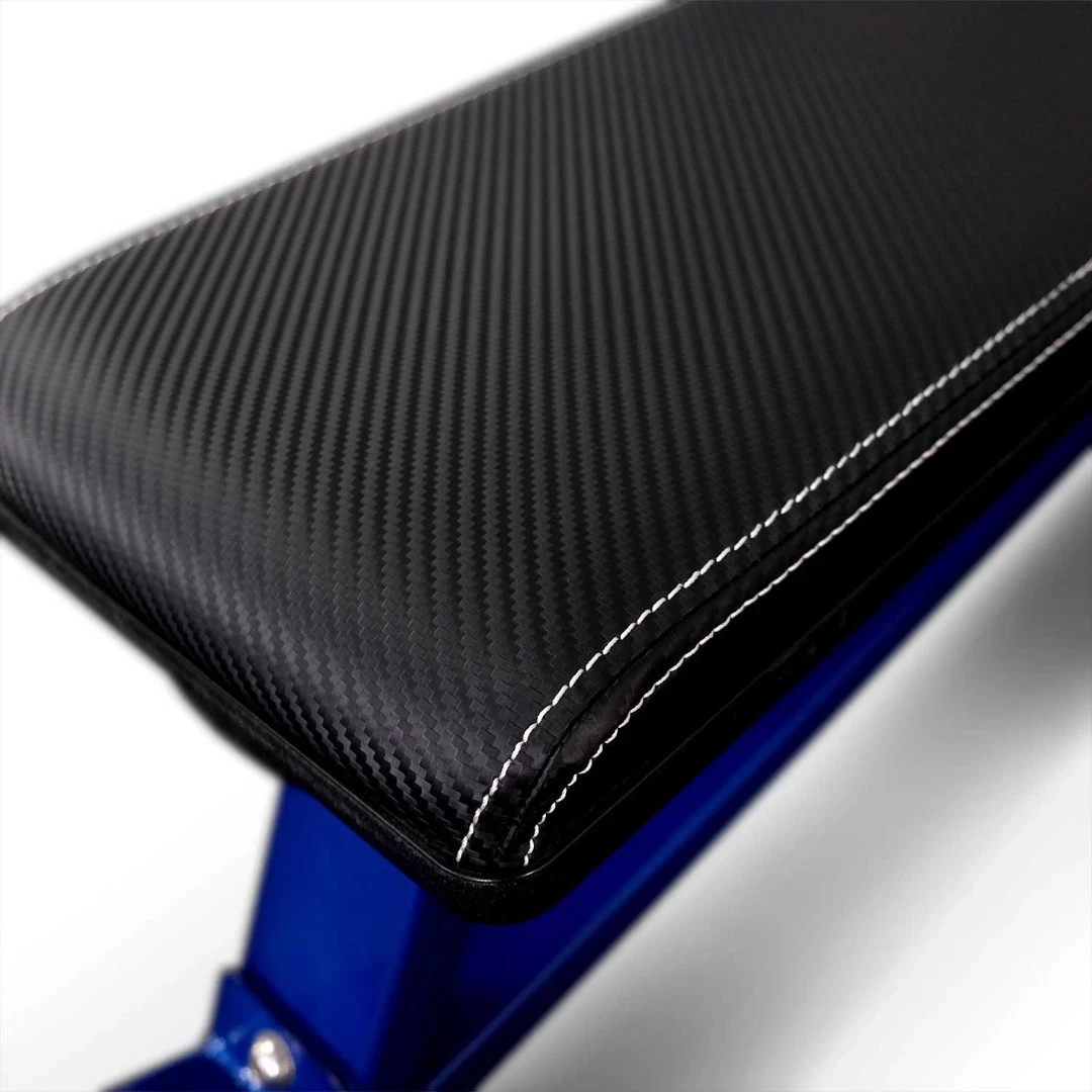 Жим лежа от груди на свободных весах Realleader LD-1002 (HSPro-1002) (синяя рама, черная обивка)