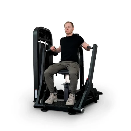 Грудной жим сидя Realleader M2-1001 (синяя рама, черная обивка) thumbnail