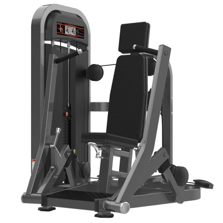 Грудной жим сидя Realleader M2-1001 (синяя рама, черная обивка)