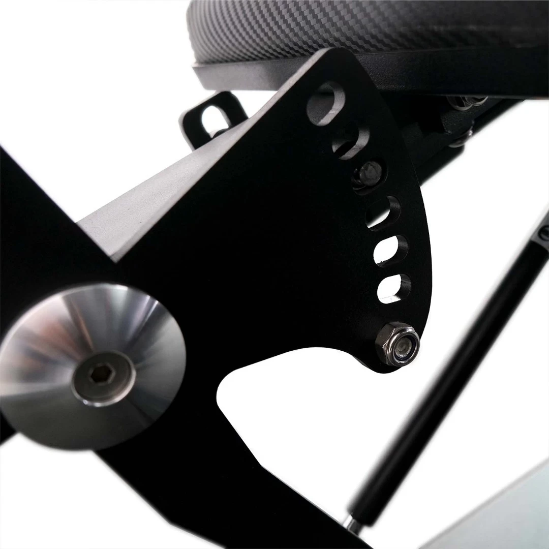 Разгибание ног Realleader M2-1005 (синяя рама, черная обивка)