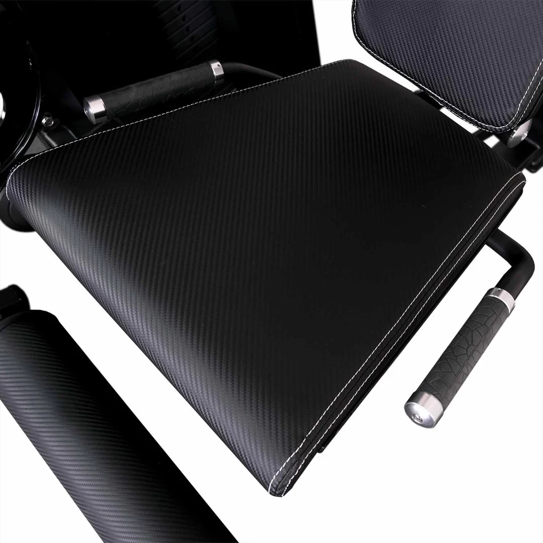 Разгибание ног Realleader M2-1005 (синяя рама, черная обивка)