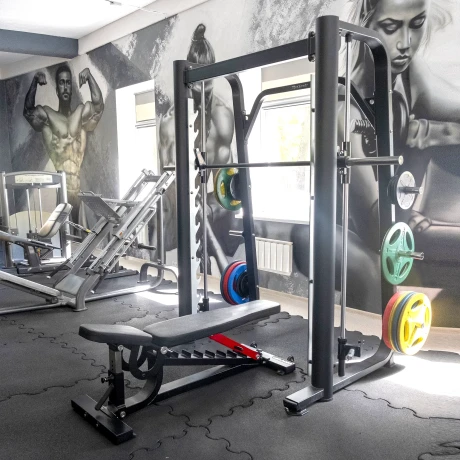 Машина Смита Realleader FM-2007 (черная рама, бордовая обивка) thumbnail