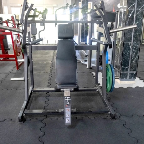 Грудной жим сидя наклонный на свободных весах Realleader RS-1013 (широкий) (HS-1013) thumbnail