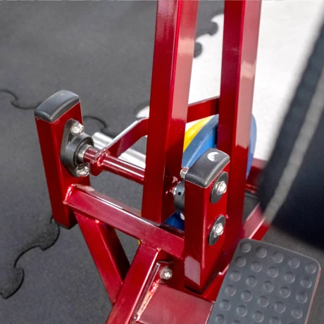 Верхняя тяга на свободных весах Realleader RS-1015 (HS-1015) (черно-красная рама, черная обивка) thumbnail