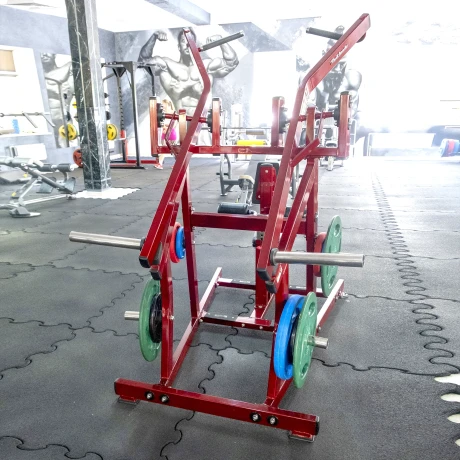 Верхняя тяга на свободных весах Realleader RS-1015 (HS-1015) (черно-красная рама, черная обивка) thumbnail