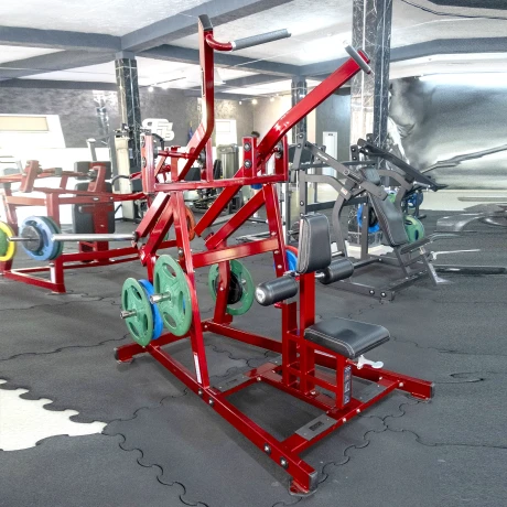 Верхняя тяга на свободных весах Realleader RS-1015 (HS-1015) (черно-красная рама, черная обивка) thumbnail