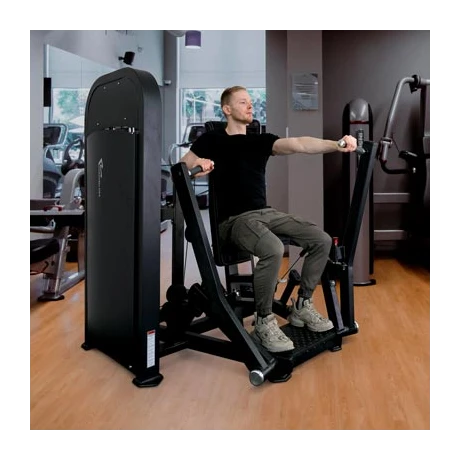 Грудной жим сидя Realleader M2-1001 (черная рама, черная обивка) thumbnail