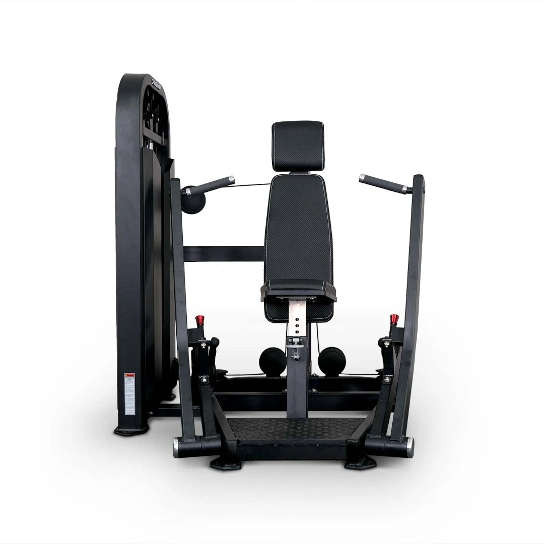 Грудной жим сидя Realleader M2-1001 (черная рама, черная обивка)