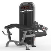 Сгибание ног лежа Realleader M2-1006 (матовая черная рама, черная обивка)