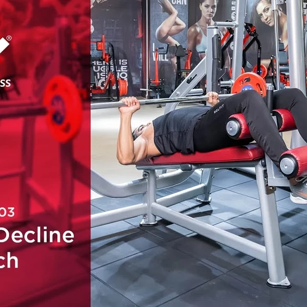 Скамья для жима с отрицательным углом наклона Realleader FW-1003 video preview